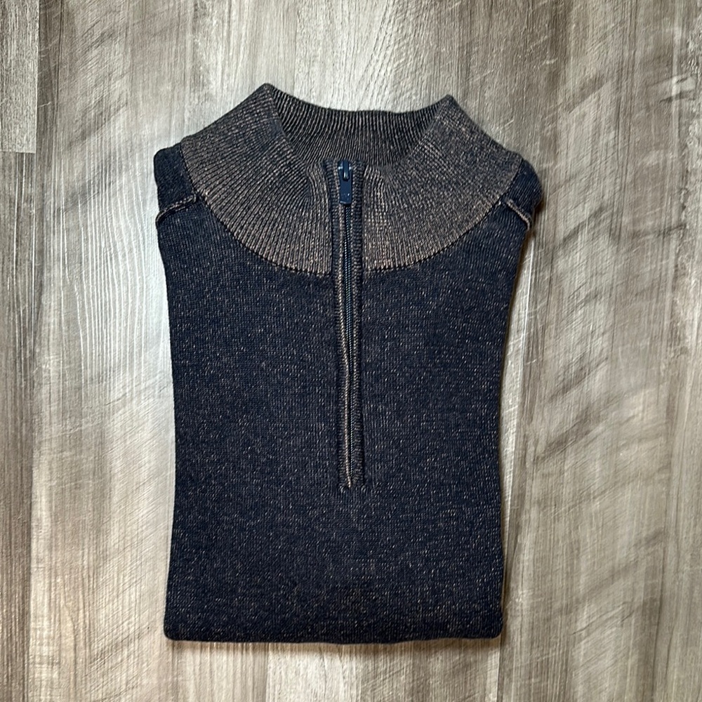 The Normal Brand Mock Quarter Zip Pullover - XL
